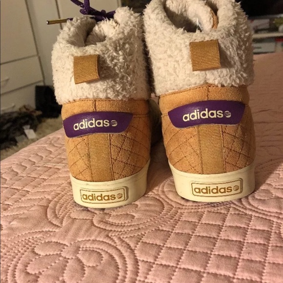 ❌SOLD❌Neo Park Hi Adidas winter shoes 6.5 - Picture 4 of 4